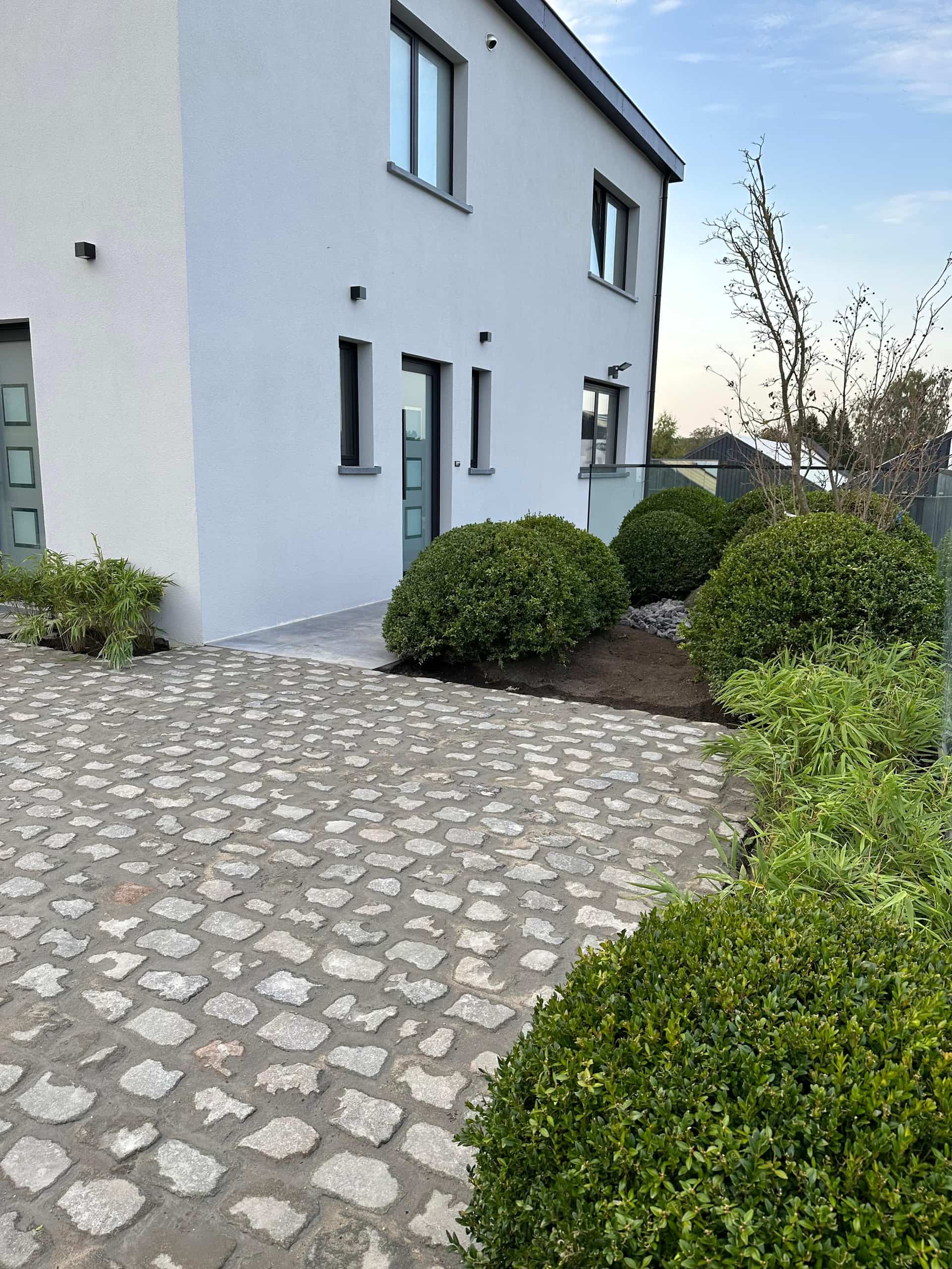 Jardin conçu par Renoday, architecte paysagiste en Belgique