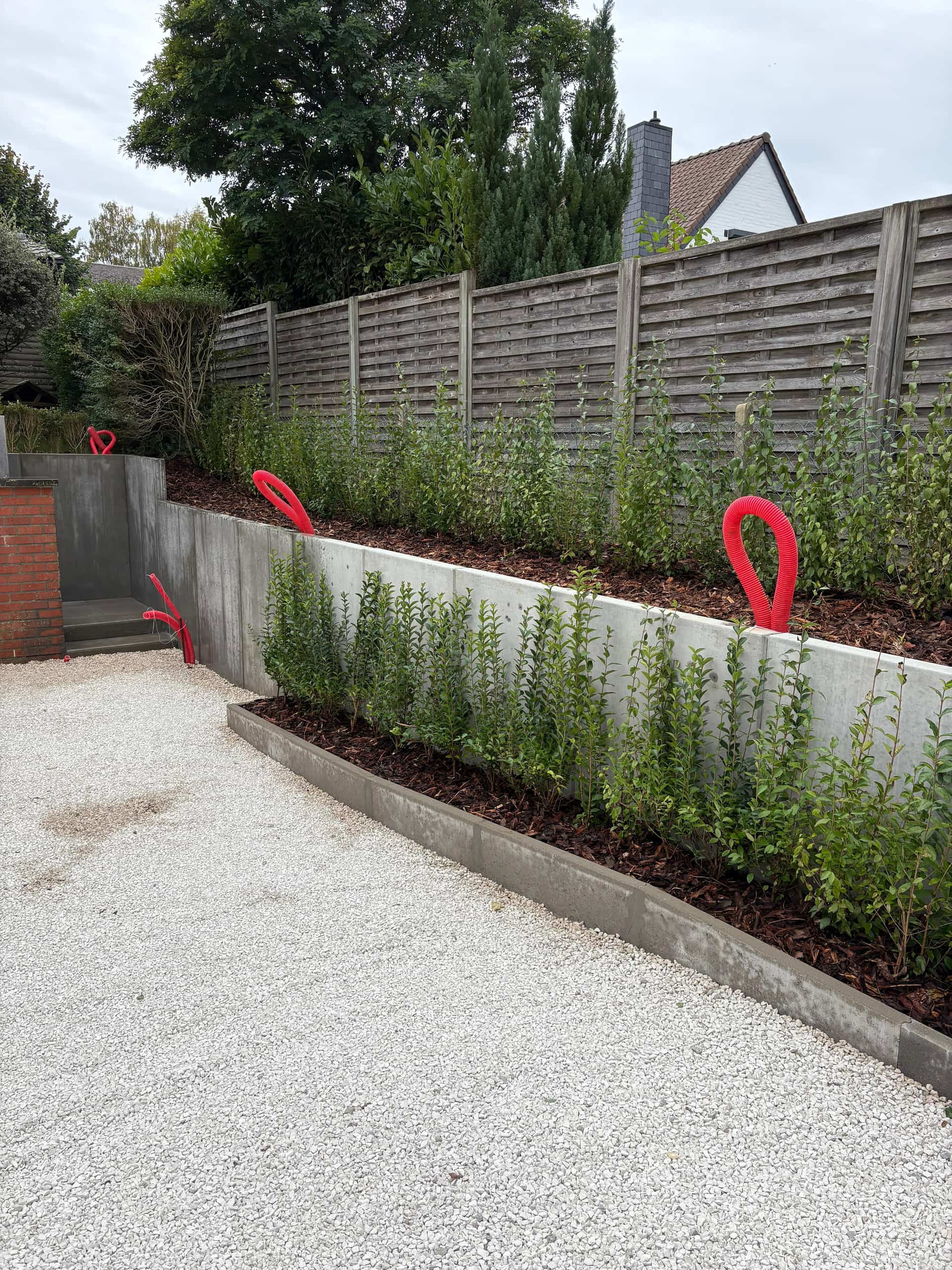 Jardin conçu par Renoday, architecte paysagiste en Belgique