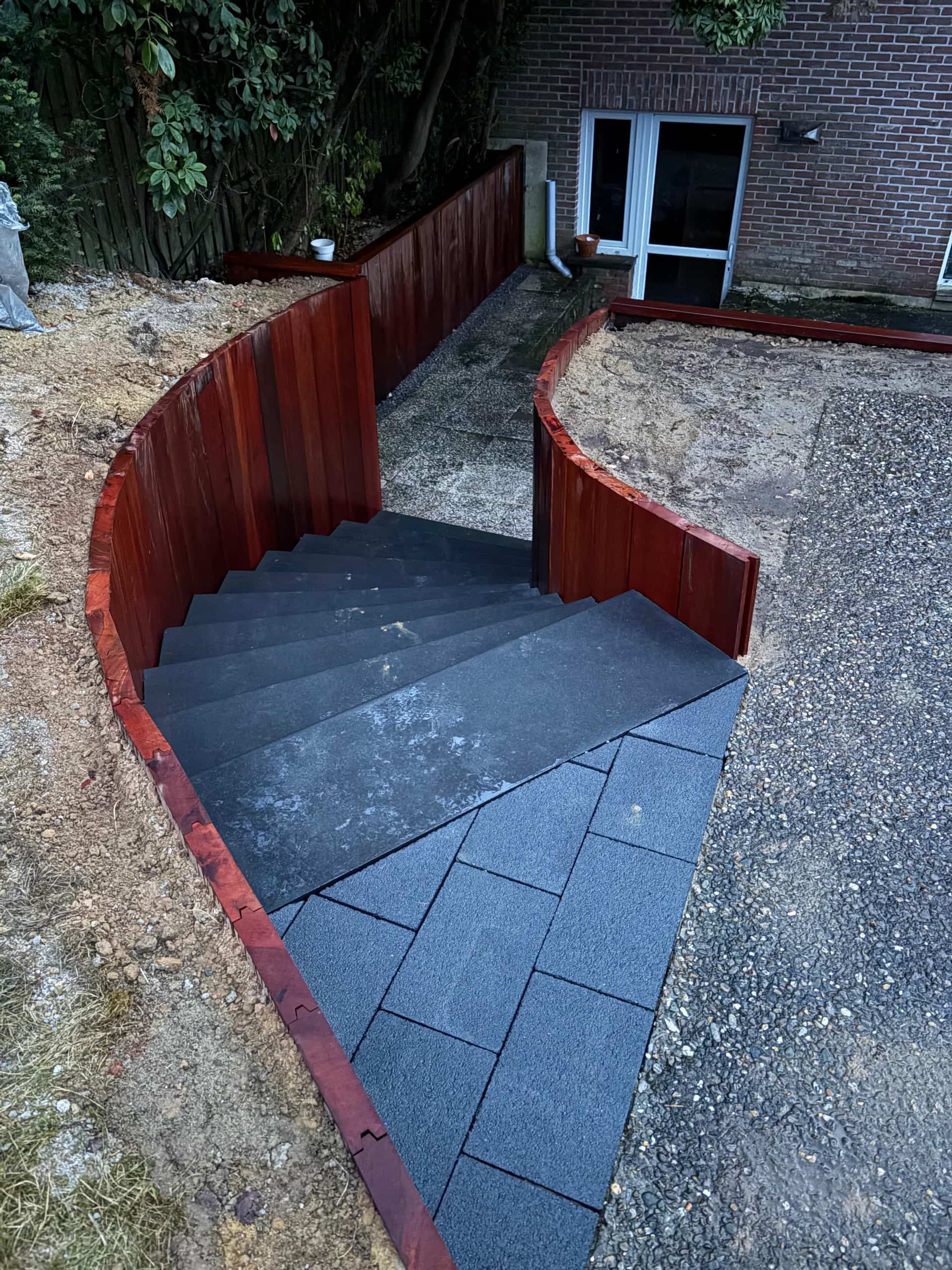 Jardin conçu par Renoday, architecte paysagiste en Belgique