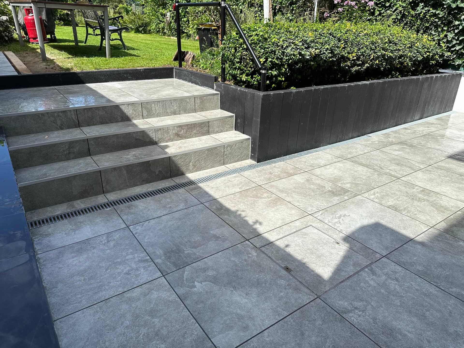 Jardin conçu par Renoday, architecte paysagiste en Belgique