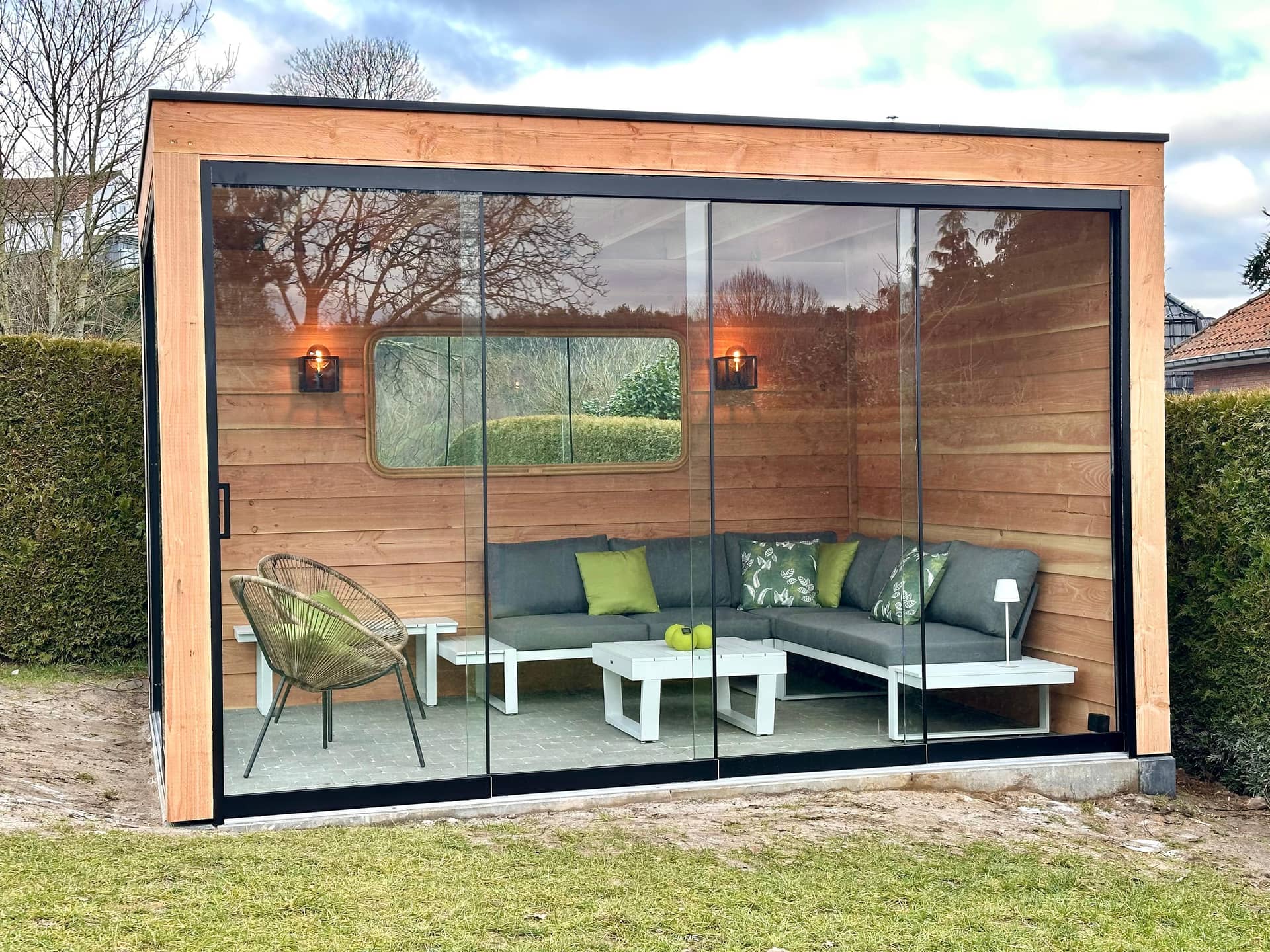 Jardin conçu par Renoday, architecte paysagiste en Belgique