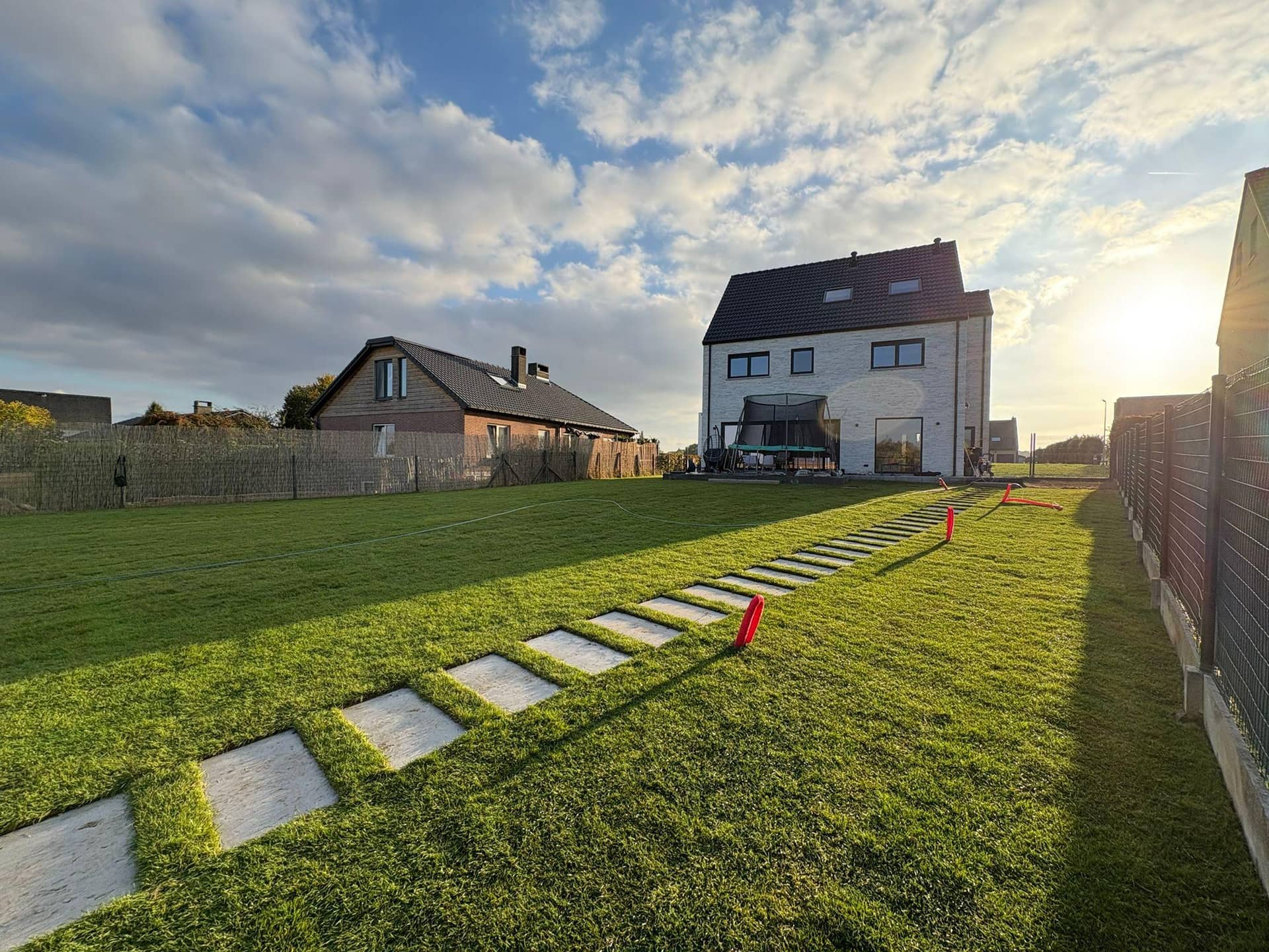 Jardin conçu par Renoday, architecte paysagiste en Belgique