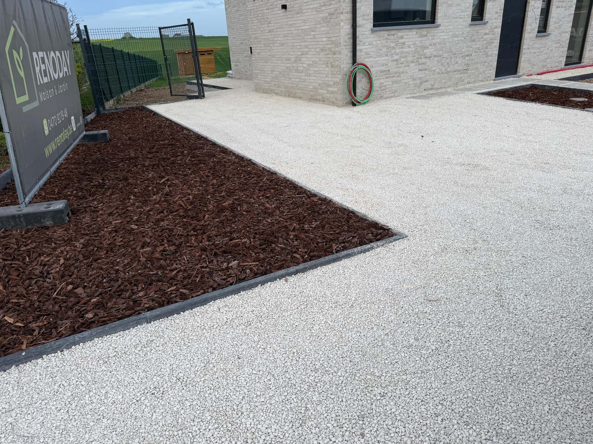 Jardin conçu par Renoday, architecte paysagiste en Belgique