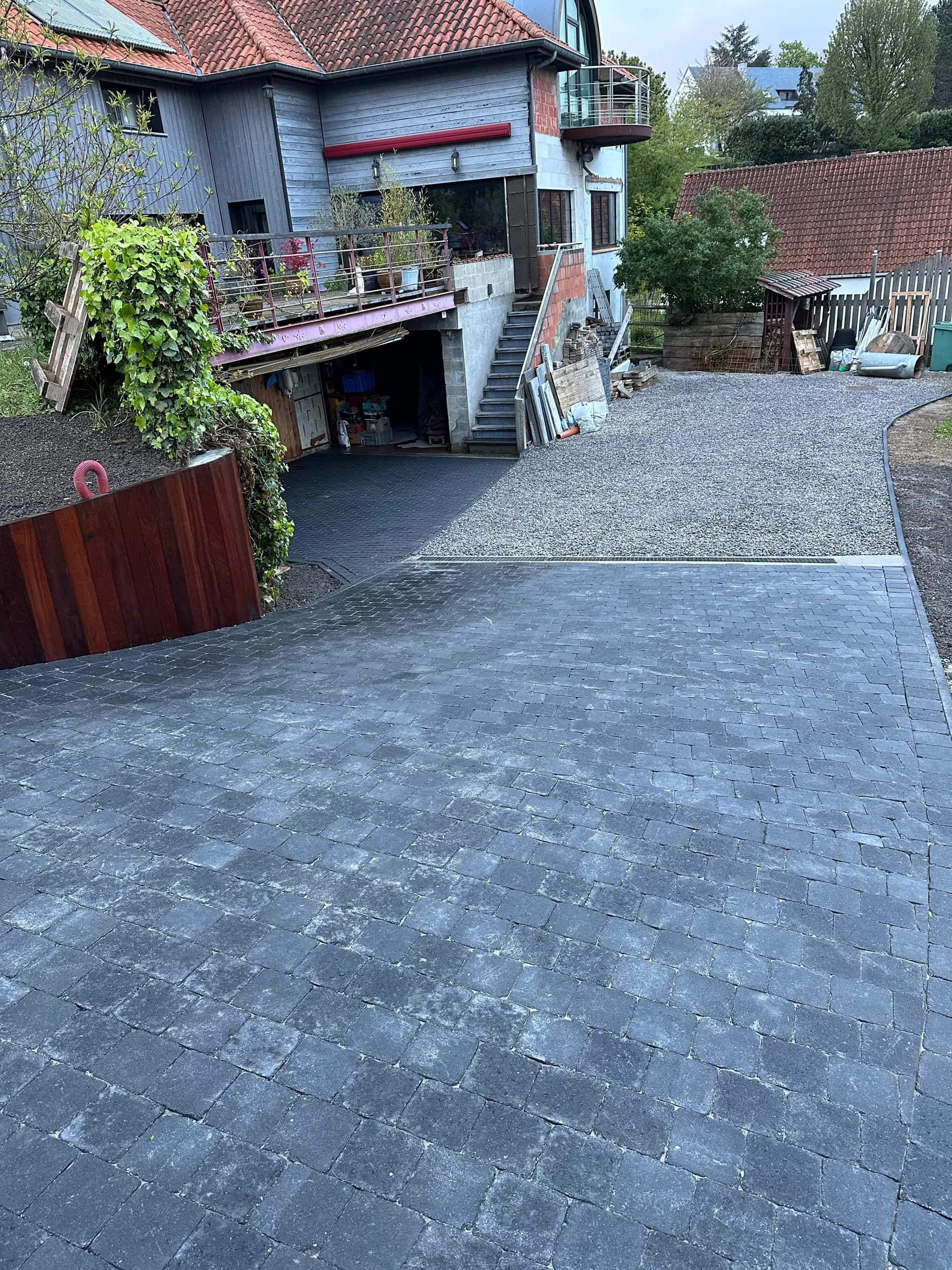 Jardin conçu par Renoday, architecte paysagiste en Belgique