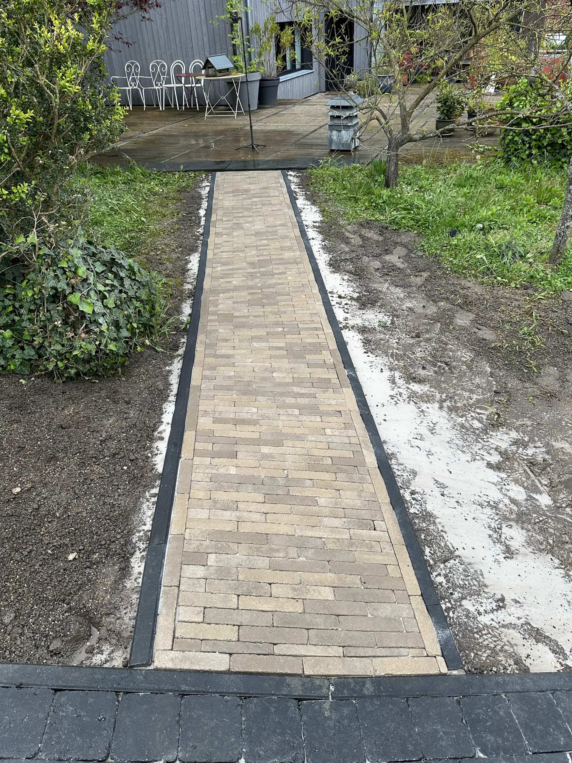 Jardin conçu par Renoday, architecte paysagiste en Belgique